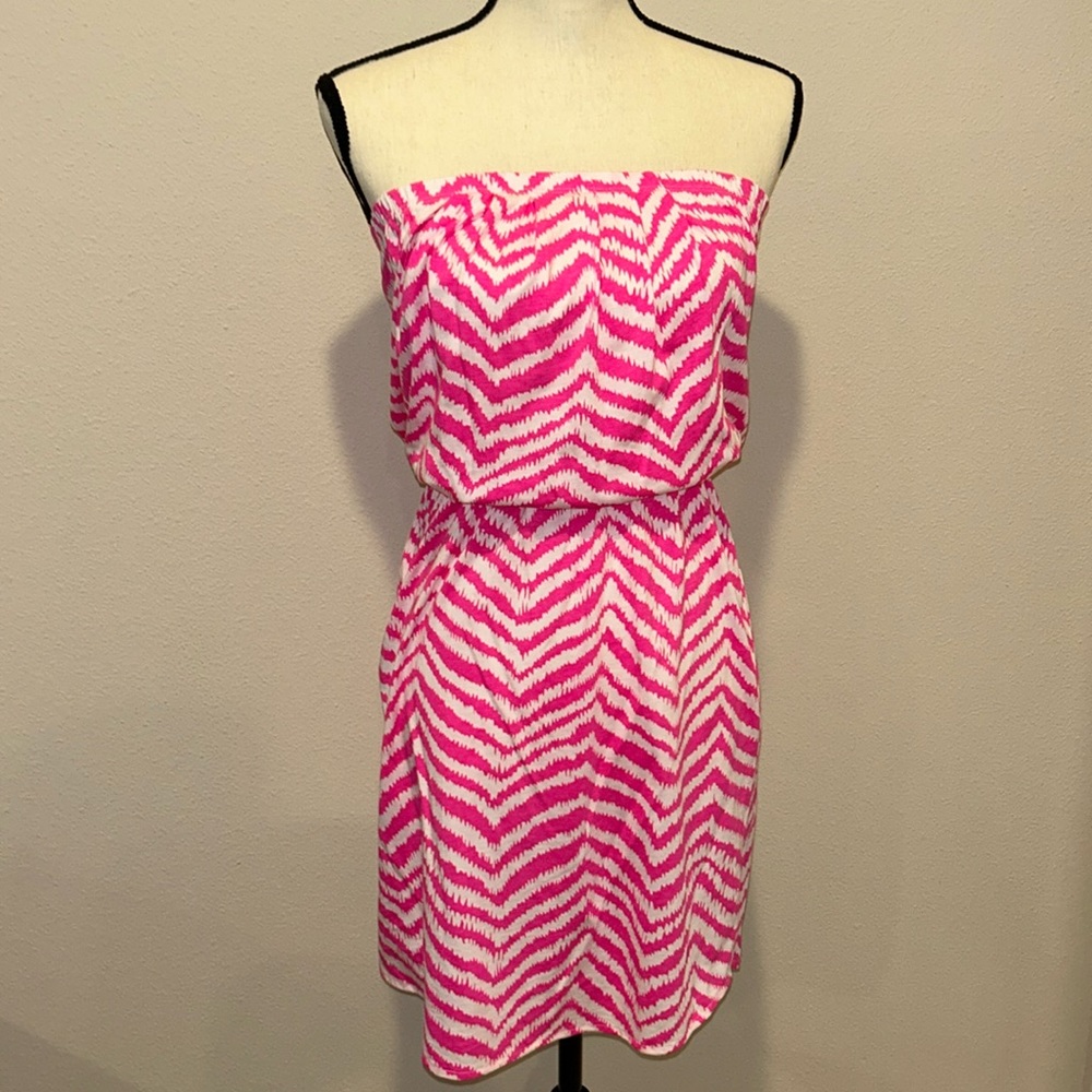 Lilly Pulitzer strapless dress